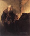 St Paul an seinem writingdesk Rembrandt